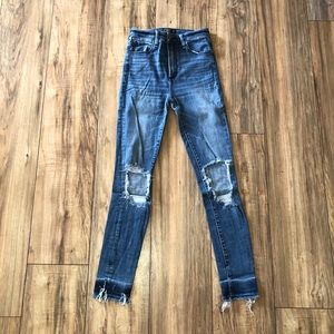 A&F Simone High Rise Super Skinny